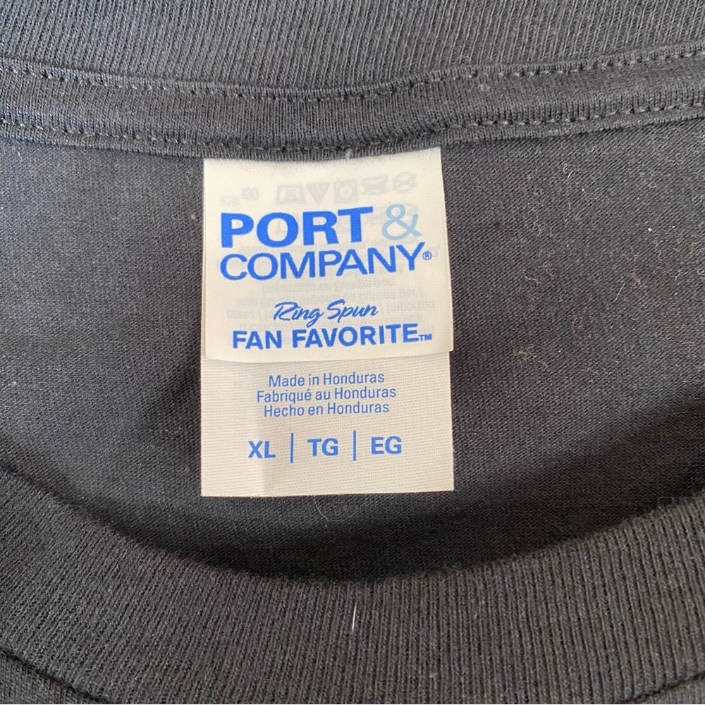 Port & Company Tennessee Is Calling And I Must Go Black Graphic T-Shirt XL - Picture 4 of 4
